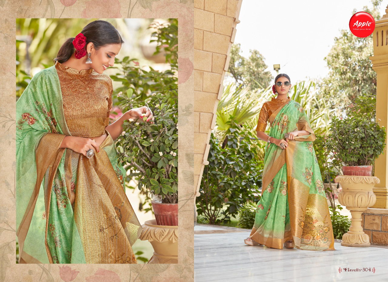 Fellatio Vol-3 Latest Fancy Designer Casual Wear Soft Cotton Silk Digital Printed Saree Collection 