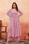 Ctz Amritaayai Georgette Anarkali Kurti Set Wholesale In India