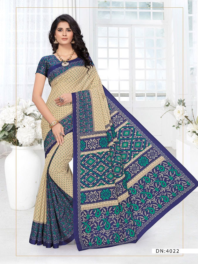 Ganesha Saraswati 4 Latest Daily Wear Pure Cotton Sarees Collection