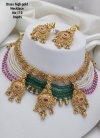 Brass High Gold Necklace 18 Wholsale Online