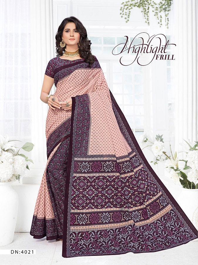 Ganesha Saraswati 4 Latest Daily Wear Pure Cotton Sarees Collection