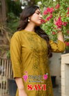 Savi Vol 1 By Mystic 9 Vertican Kurti With Bottom Wholesalers In Surat