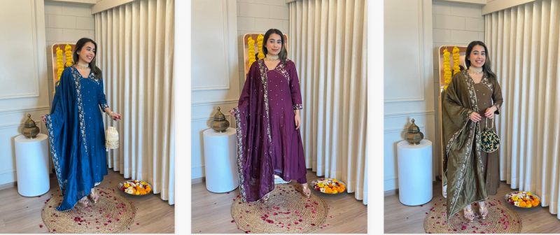 Afs Stylee India 1001 Roman Silk Readymade Suits Bulk Orders In India