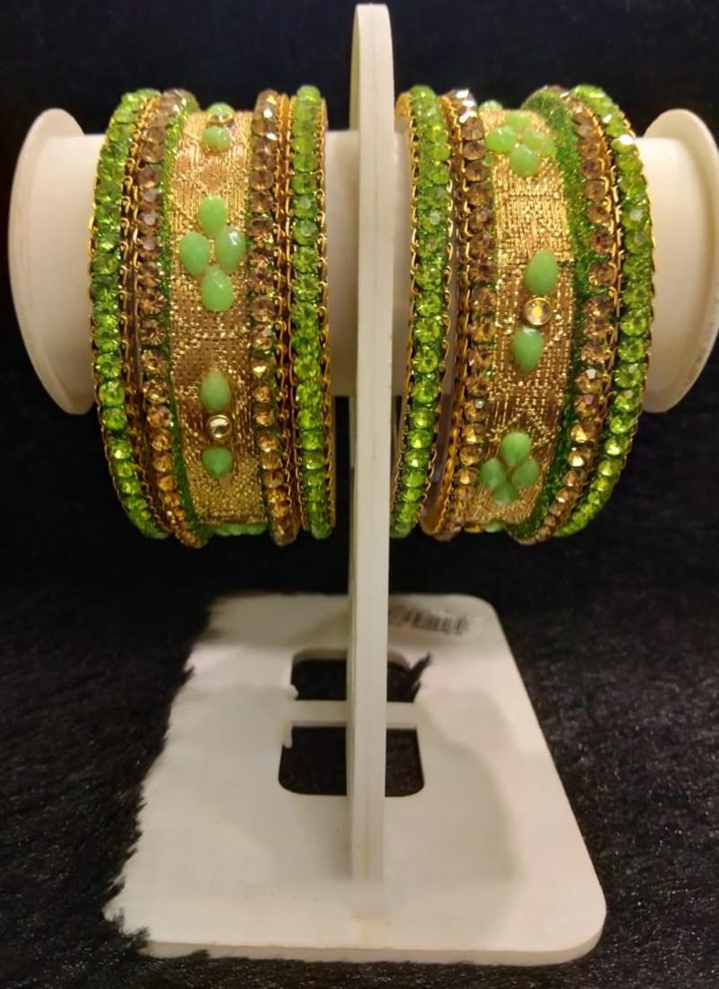 New Latest Designer Thread Work Bangles Set Collection