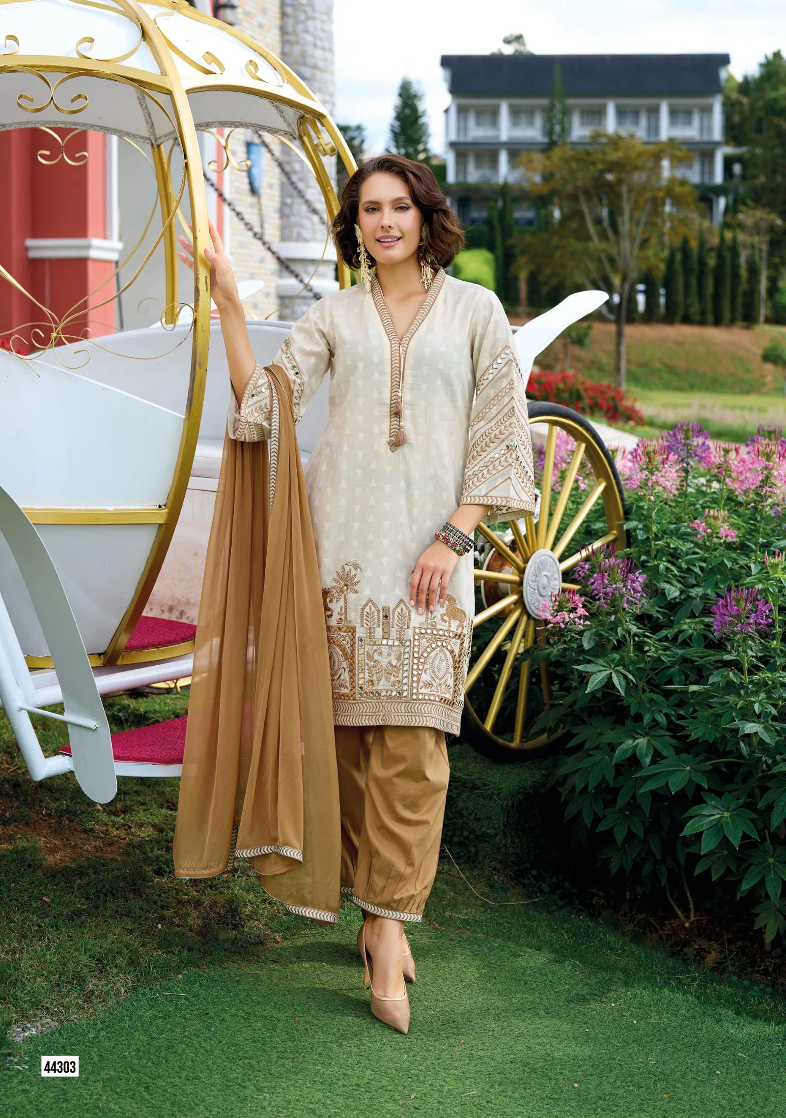 Sehra By Kailee Cotton Kurti With Bottom Dupatta Wholesale Shop In Surat