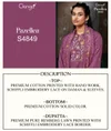 Pazellea 4849 By Ganga Cotton Printed Designer Salwar Suits
