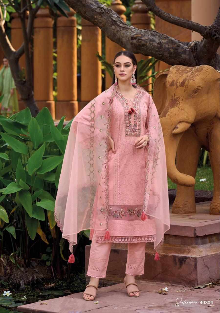 Koyal Cambric Cotton Designer Kurti With Bottom Dupatta