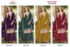 R 1272 Q to T By Ramsha Crunchy Surat Pakistani Readymade Suits Wholesale Market