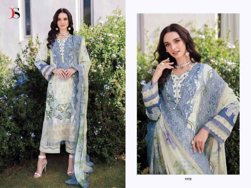 Deepsy Jade Needle Wonder 2025 Vol 2 Chiffon Dupatta Pakistani Suits Wholesale Clothing Distributors In India