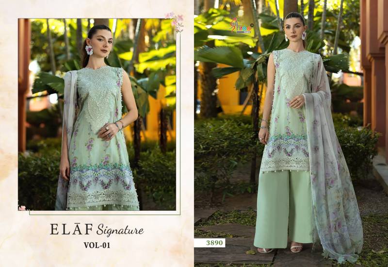 Shree Elaf Signature Vol 1 Chiffon Dupatta Pakistani Salwar Kameez Bulk Orders In India