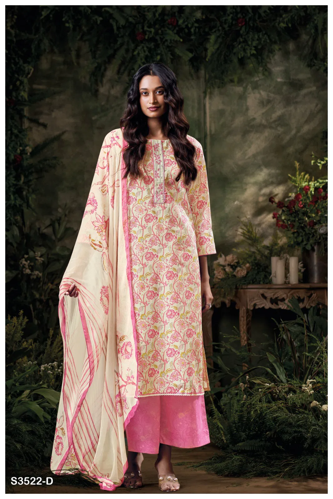Bhaviya 3522 By Ganga Cotton Printed Designer Salwar Suit Orders In India