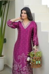 Naisha K 418 Vol 2 Gaji Silk Thread Mirror Work Stylish Kurti With Pant Wholesale In India
