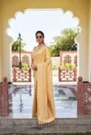 Afs Vritika Pure Georgette Banarasi Zari Leheriya Saree