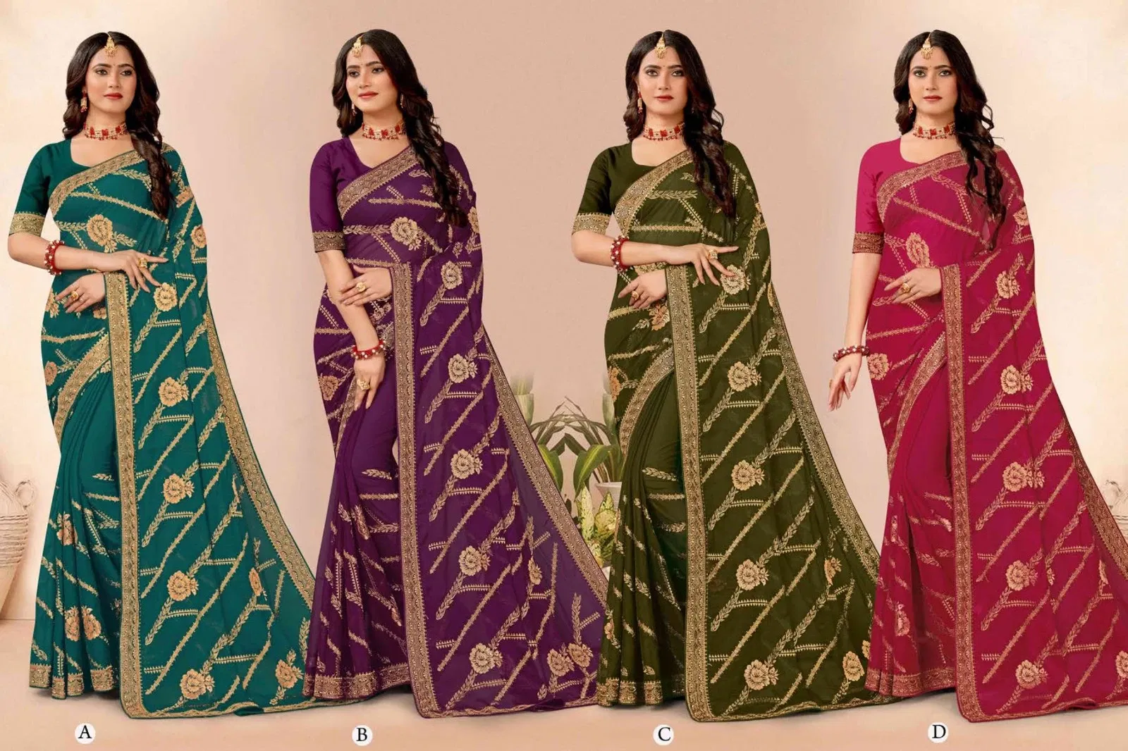 Manmohak By Ronisha Wedding Wear Embroidered Designer Sarees Wholesale Market
