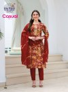 Casual Vol 11 By Radhika Rayon Kurti With Bottom Dupatta