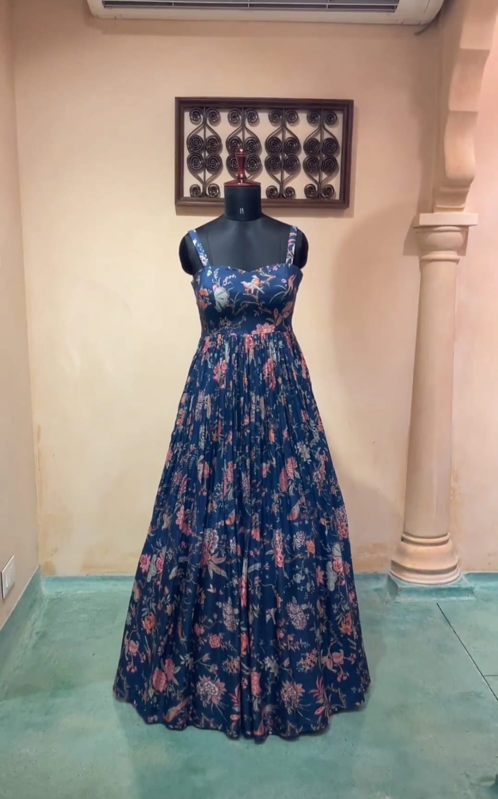 Daamini Fancy Printed Party Wear Gown Catalog