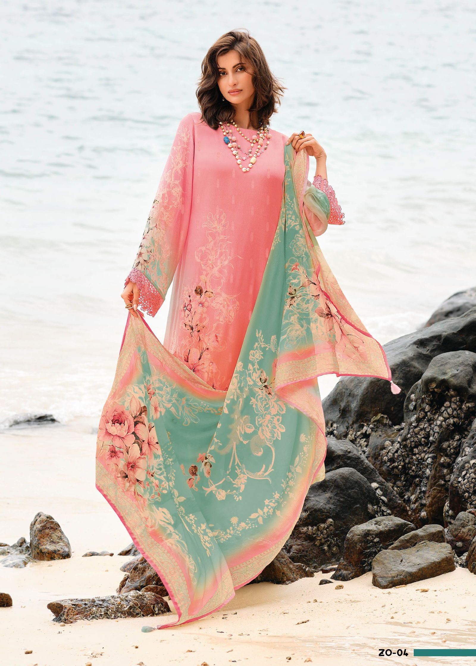 Zanoor By Varsha Cotton Linen Printed Salwar Suits Wholesalers In Delhi