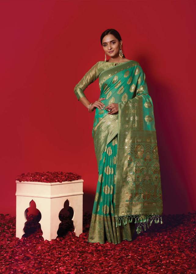 Shangrila Kasab Zari 7 New Designer Exclusive Wear Silk Latest Saree Collection