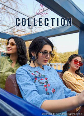 Latest Collection Of Designer Kurtis With Embroidery Work 