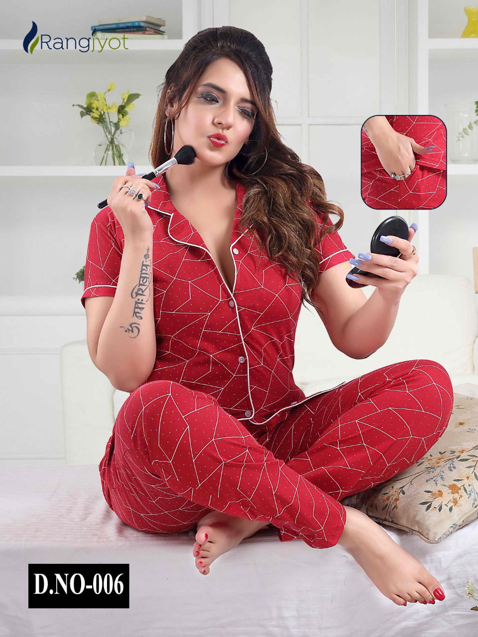 Rangjyot 101 Latest Designer Hosiery Cotton Night Wear Collection
