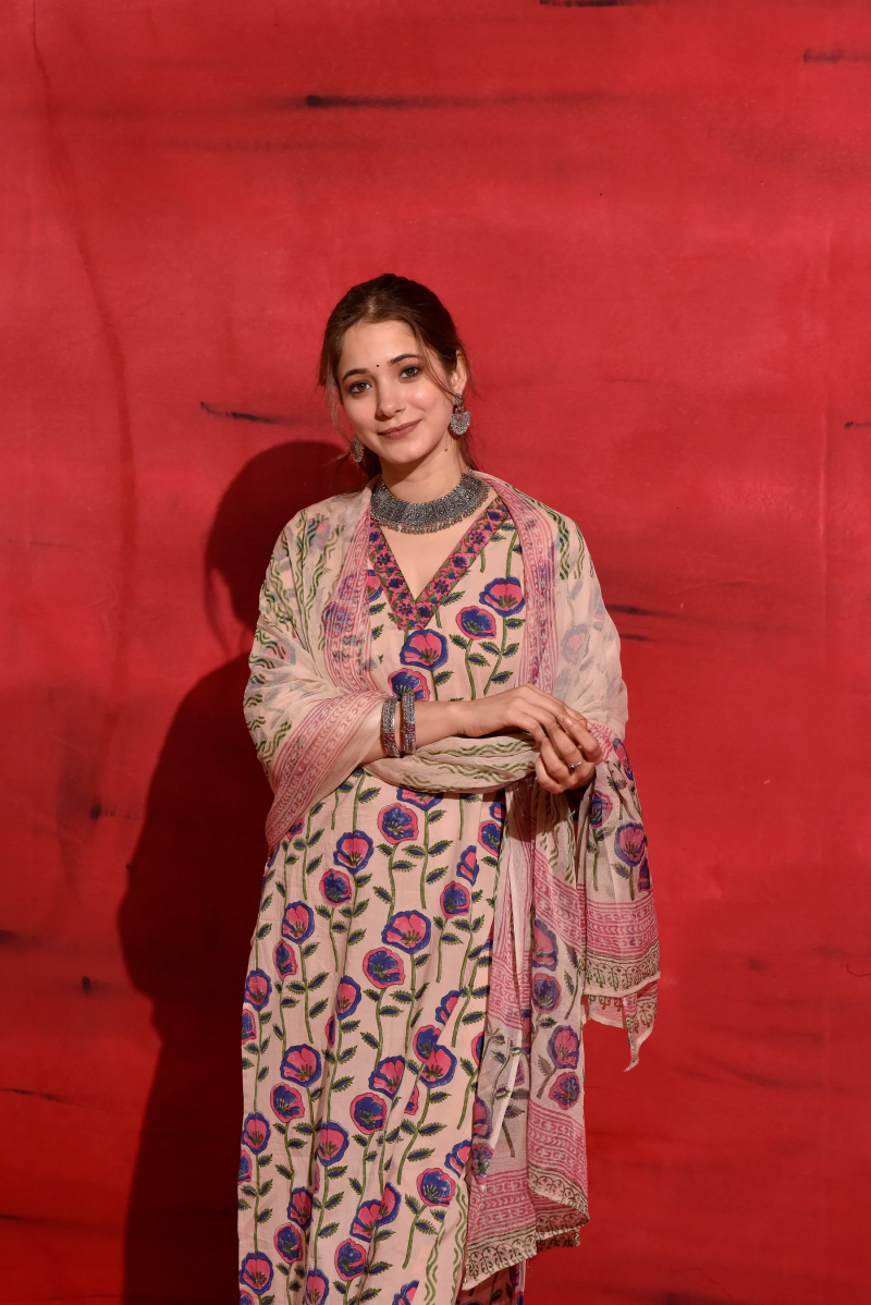 Sku Sp69 Roman Slub Fancy Kurti Bottom With Dupatta Wholesale Market