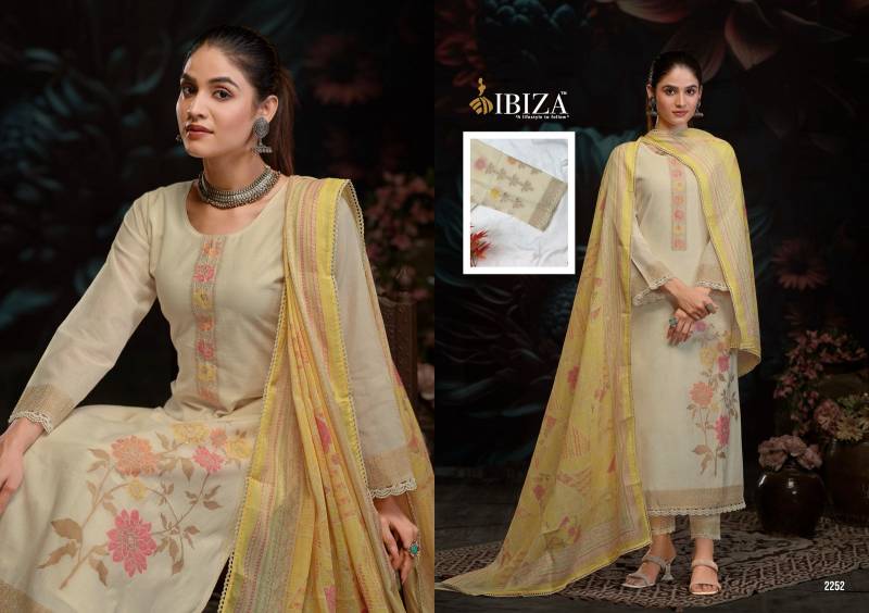 Bosca Vol 7 By Ibiza Lawn Cotton Jacquard Salwar Kameez Suppliers In India