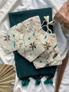 Khadi Work Vol 1 Cotton Saree With Designer Blouse Suppliers In India