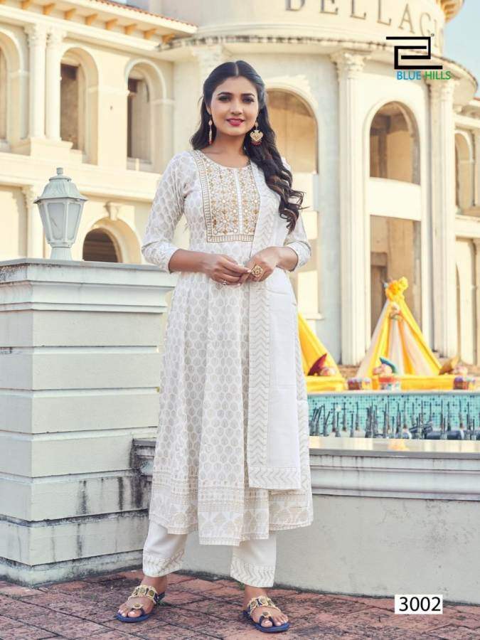 Blue Hills Manika Mage Hithe 3 Designer Latest Fancy Ethnic Wear Ready Made Collection