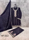 Hoor Tex 553 A To D Chinon Embroidery Salwar Plzzo Suits 