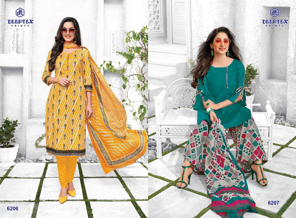Deeptex Miss India Vol 62 Latest Exclusive Collection Of Designer Printed Pure Cotton Dress Material 