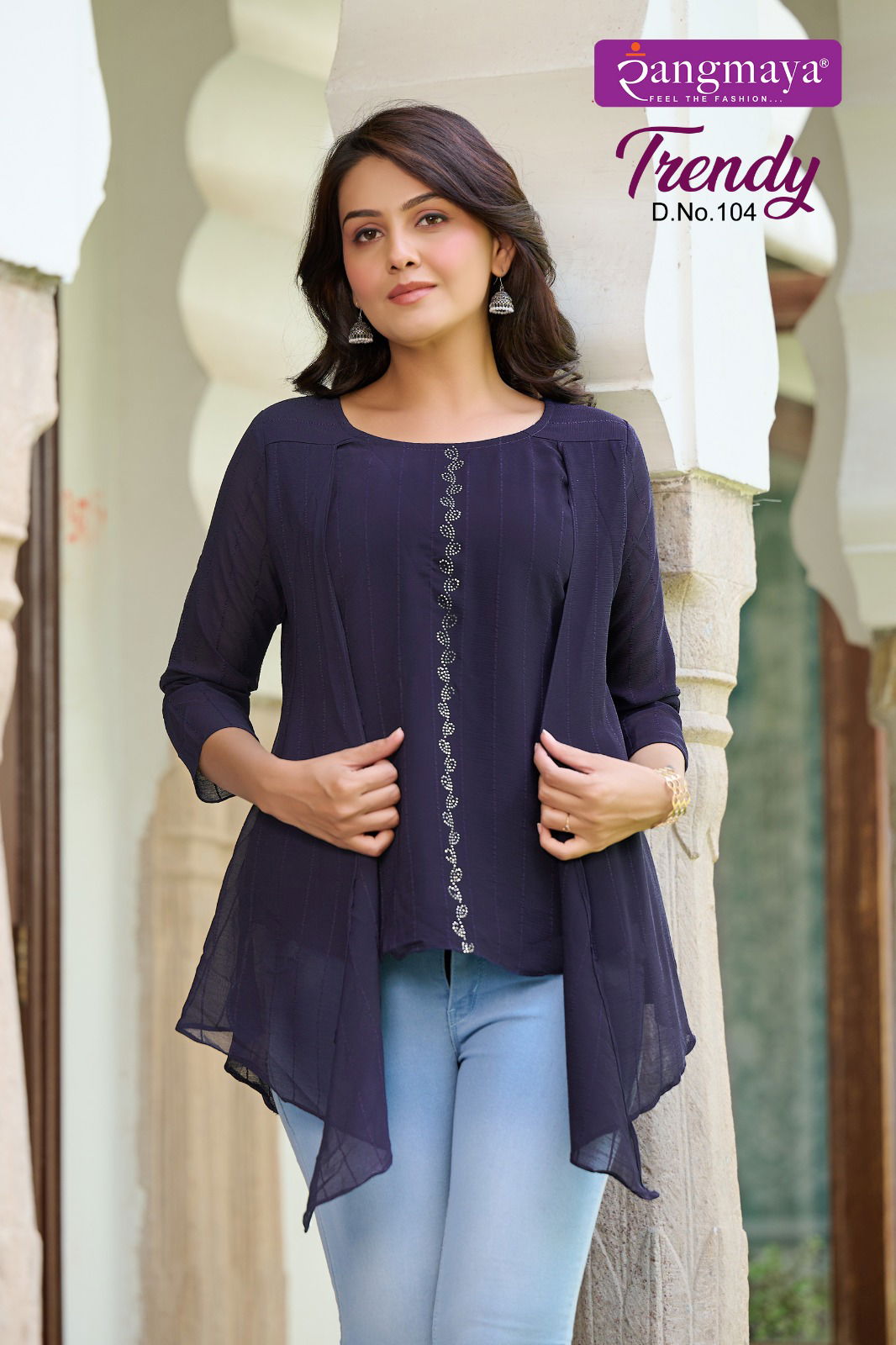 Trendy By Rangmaya Designer Ladies Top Catalog