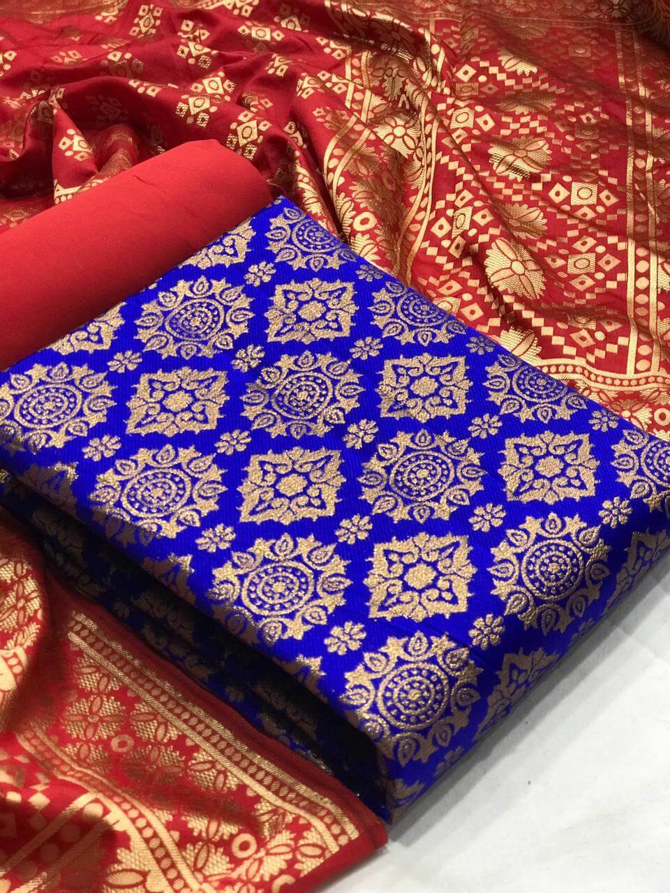 Banarasi Silk Dress 36 Designer Daily Wear Banarasi Dress Collection
