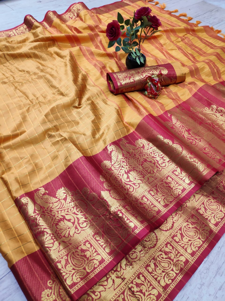 Aura Morni Latest fancy Festive Wear Designer Aura Silk Sarees Collection

