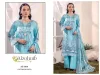 Fulfa Vol 1 By Alzohaib Chiffon Dupatta Cotton Salwar Kameez