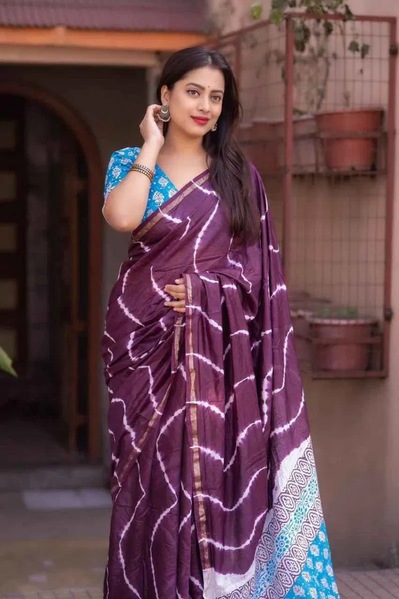 Kc 617 Festive Wear Leheriya Printed Stylish Saree Wholesale Price In Surat
