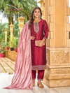 Plus Soya By Aanchi Crystal Silk Online Kurti With Bottom Dupatta Wholesale
