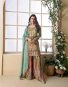 Pakeeza By Sayuri Real Viscose Natural Crepe Silk Readymade Suits Wholesale Online