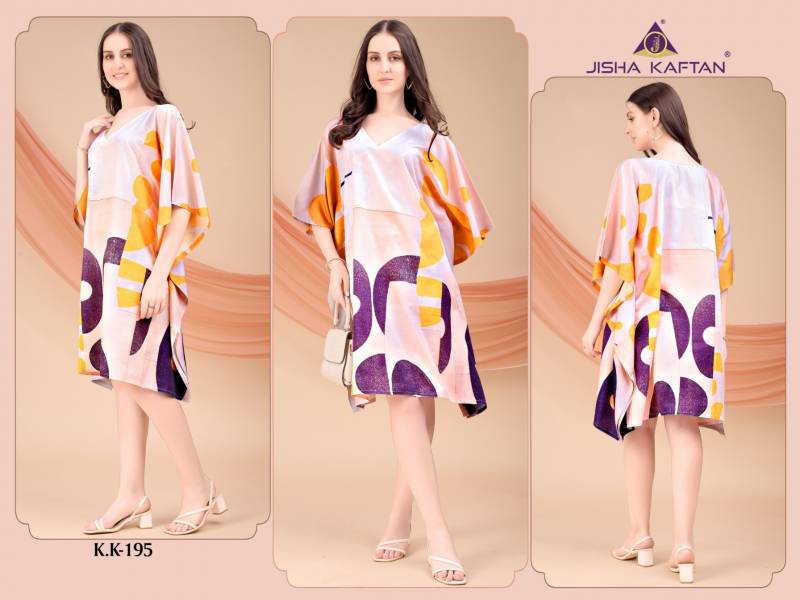 Kaftan Vol 12 By Jisha Poly Crepe Kaftan Wholesale Suppliers In Mumbai
