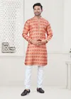 Outluk Wedding Collection Vol 138 Silk Wholesale Mens Kurta Pajama Manufacturers
