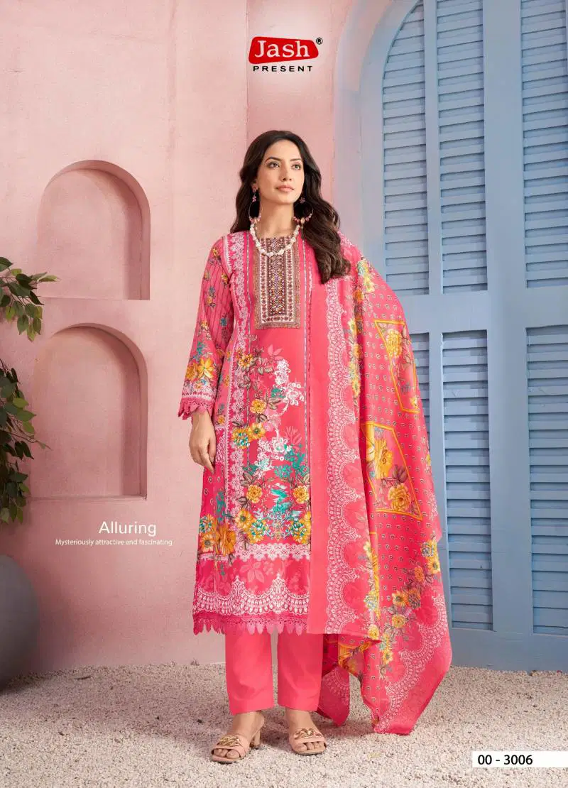 Qurbat Vol 3 By Jash Mix Cotton Wholesale Dress Material Suppliers In Mumbai
