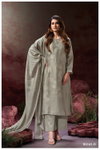 Ellahi 3141 By Gnaga Bemberg Silk Embroidered Suit Exporters In India