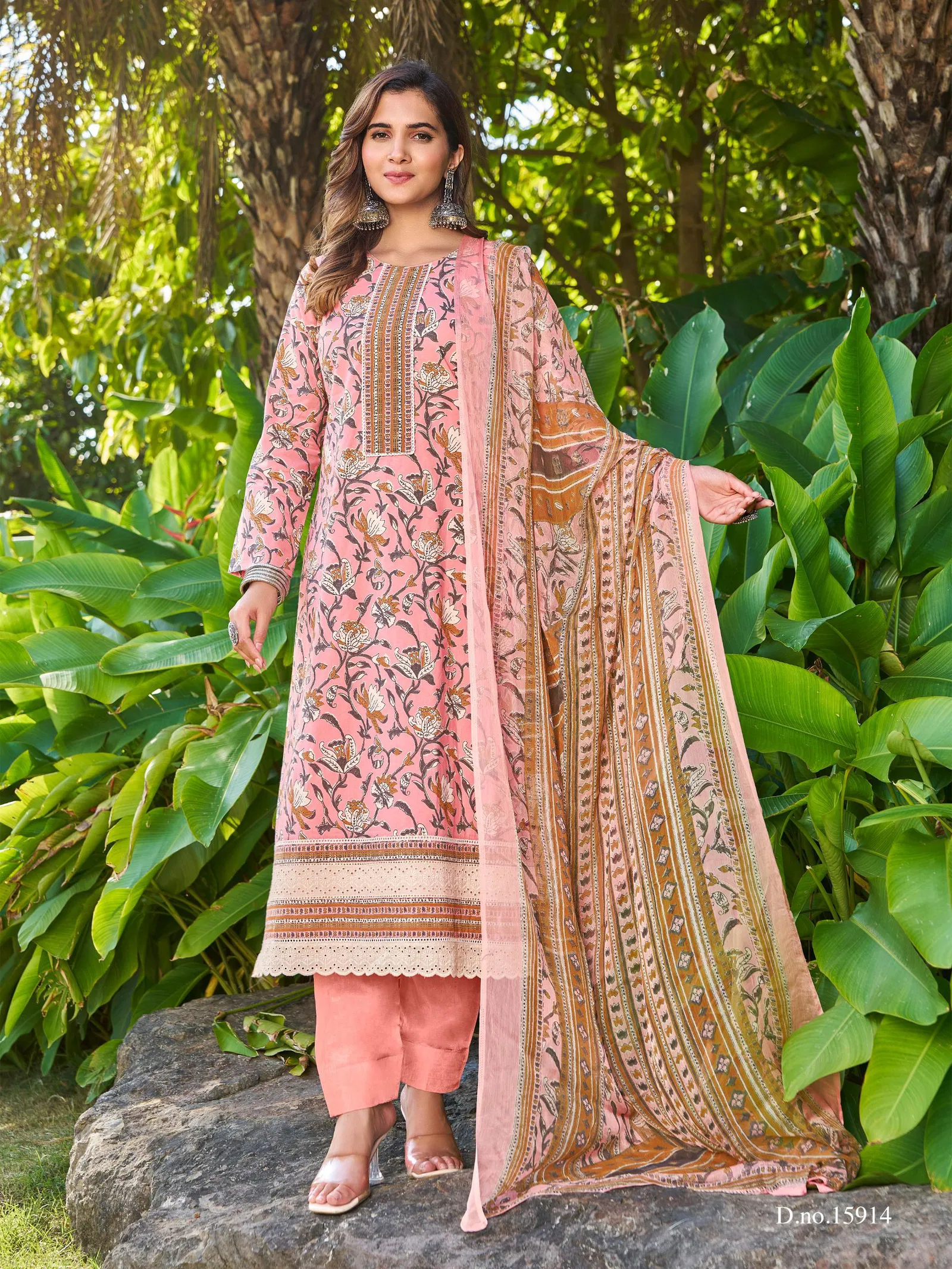 Amara Vol 2 By Ibiza Camric Cotton Printed Salwar Kameez Exporters In India