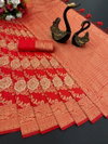 LC 104 By Laabh Soft Khadi Dola Silk Wedding Wear Sarees Manufacturers