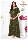 Pearl Vol 2 By Suryajyoti Cotton Printed Nighty Gown Wholesalers In Surat