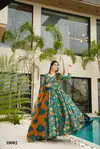 Clora Vol 10 Mal Silk Digital Anarkali Kurti With Bottom Dupatta Suppliers In India