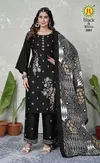 Black And White Vol 2 By Jt Rayon Embroidery Dress Material Bulk Orders In India