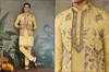 Rajwada Attire 2 by Shubhvastra Viscose Silk Mens Kurta With Koti Bottom Orders In India