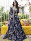 Botnical 01 Georgette Fancy Printed Lehenga Choli Wholesale Clothing Suppliers In India