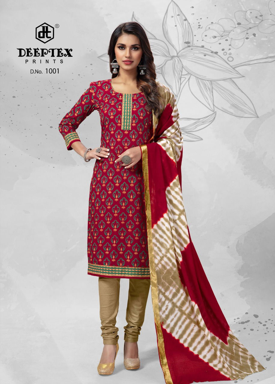 Deeptex Tradition 10 Casual Daily Wear Cotton Printed Dress Material Collection
