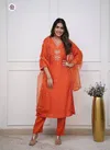 KF 4053 Kalaai Viscose Chanderi Kurti With Bottom Dupatta Wholesale Online